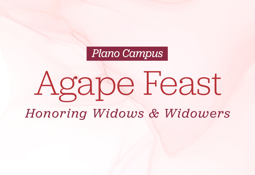 Agape Feast 2025 Feature Updated